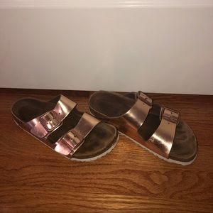 Metallic Birkenstocks